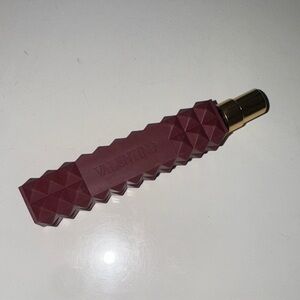 Valentino Burgundy and Gold Empty Perfume Bottle